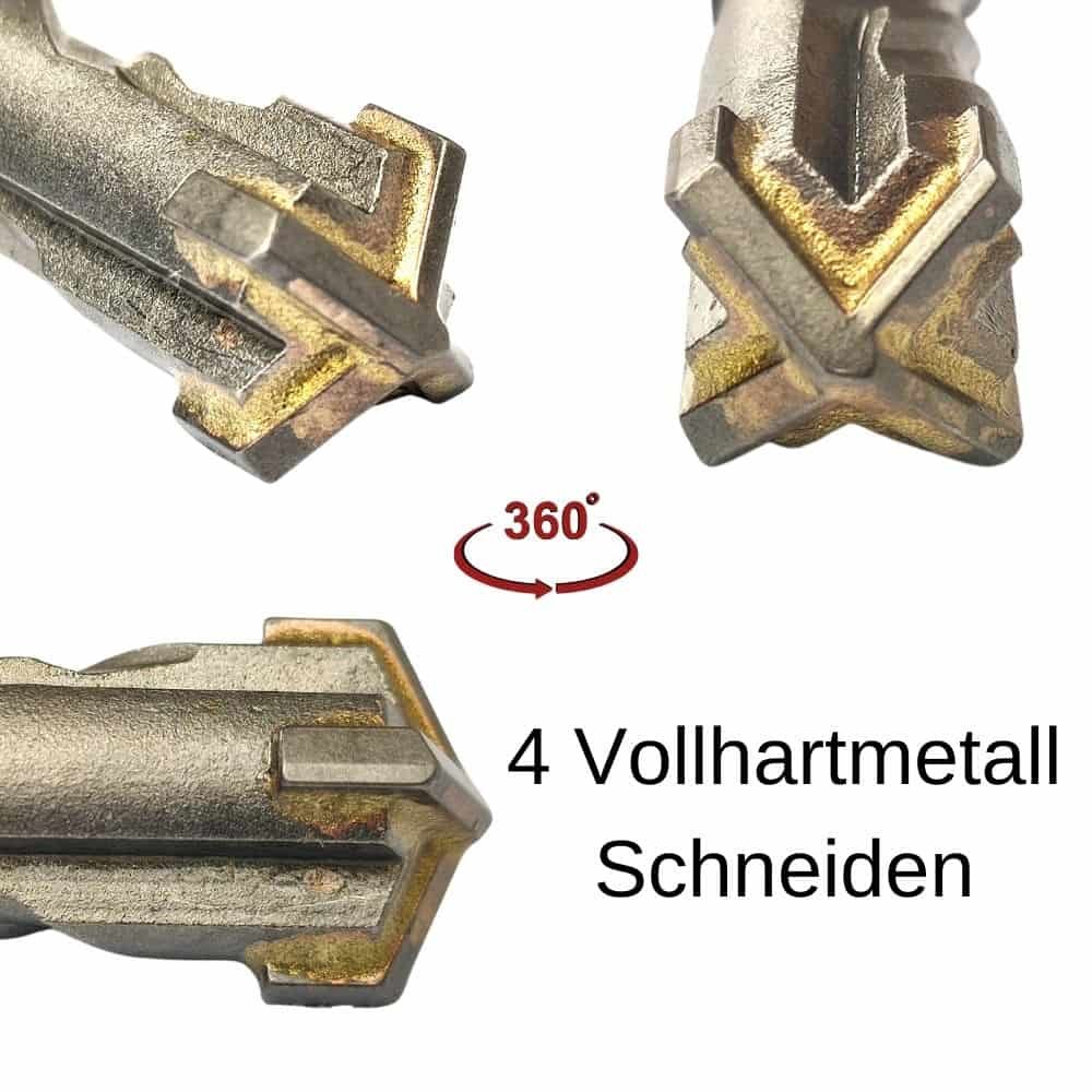 Hamerboor voor SDS-PLUS 4-snijders Ø 5,0mm x 110mm lengte-1