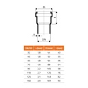 HTsafeDA Dubbele aftakking DN/OD 110/50/50 67 graden-1