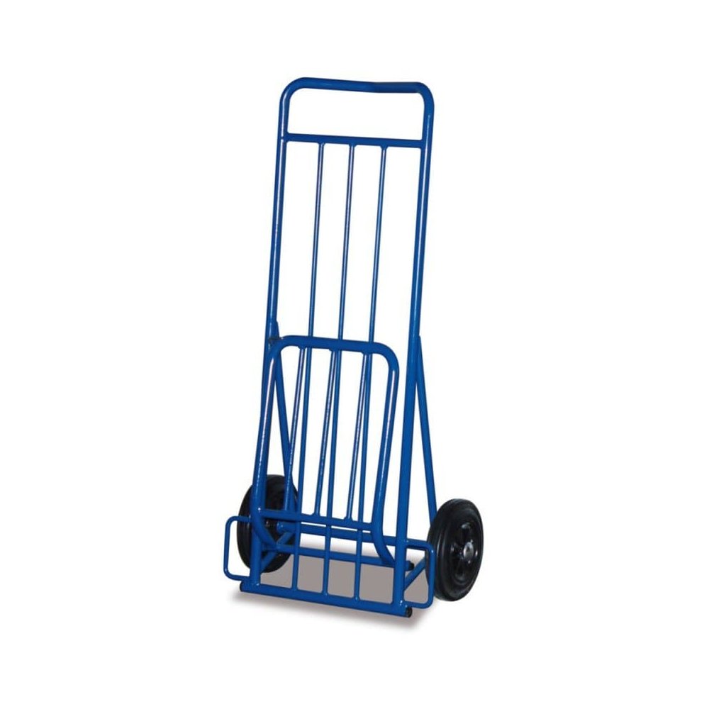 Pakketroller 150 kg met opklapbare schop Luchtbanden 490 x 635 x 1025 mm-0