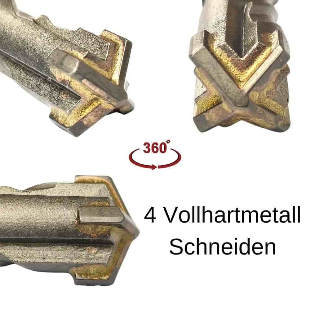 Hamerboor voor SDS-PLUS 4-snijders Ø 6,5mm x 210mm lengte-1