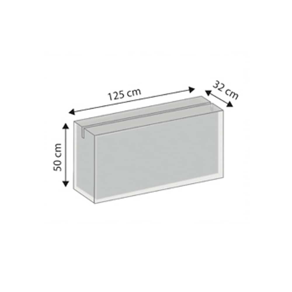 Beschermhoes Deluxe Zitkussen, ca.125x32x50-0