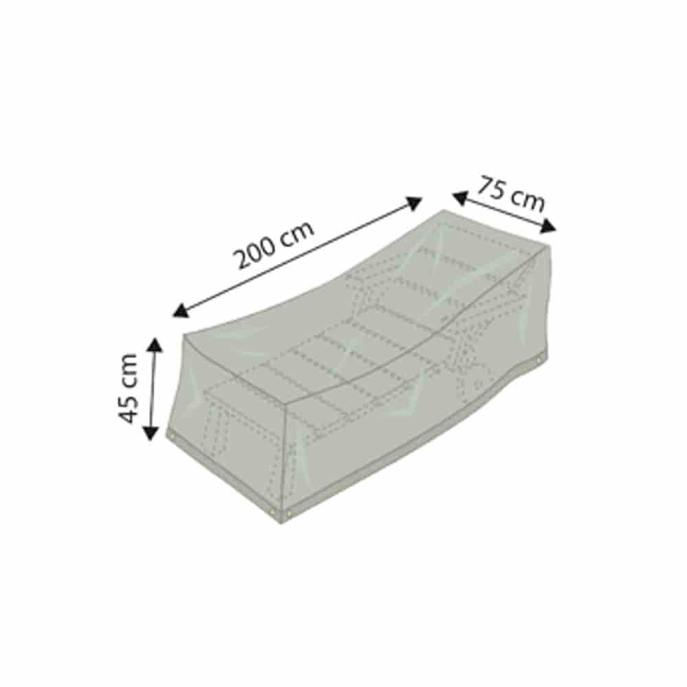 Beschermhoes Deluxe Ligstoel, ca200x75x45-0