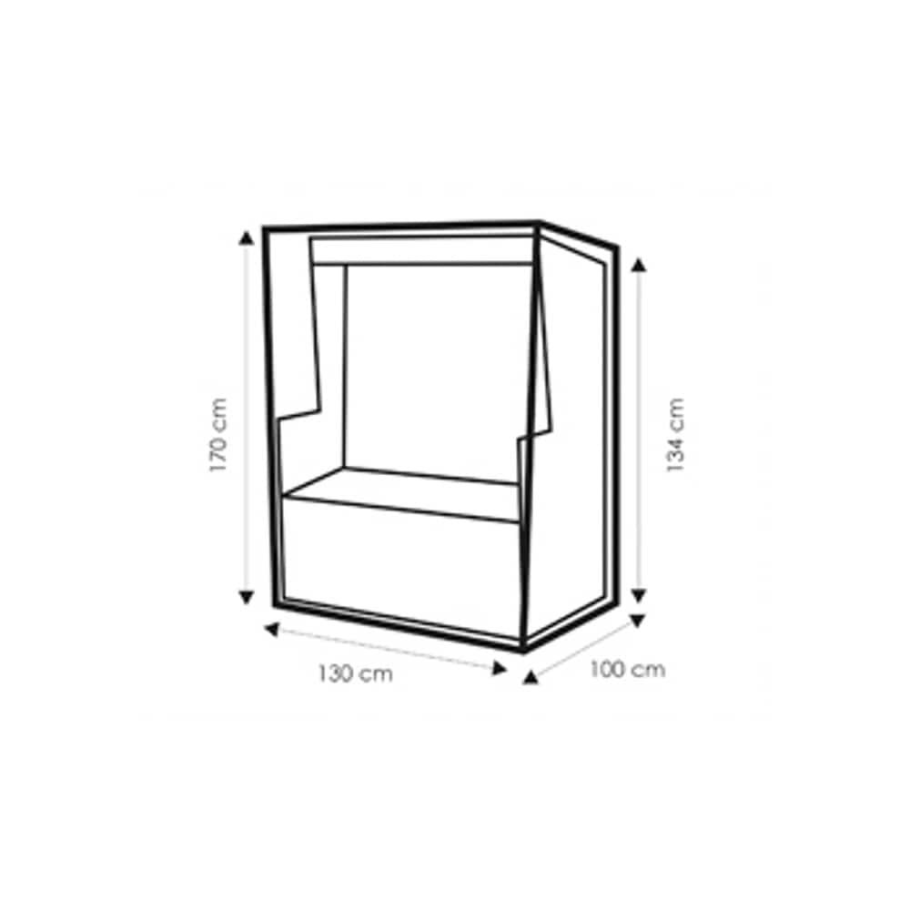 Beschermhoes Deluxe Strandstoel, ca.155x105x170/135-0