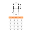 Vervangende lipafdichting DN/OD 75 (HT Safe)-1