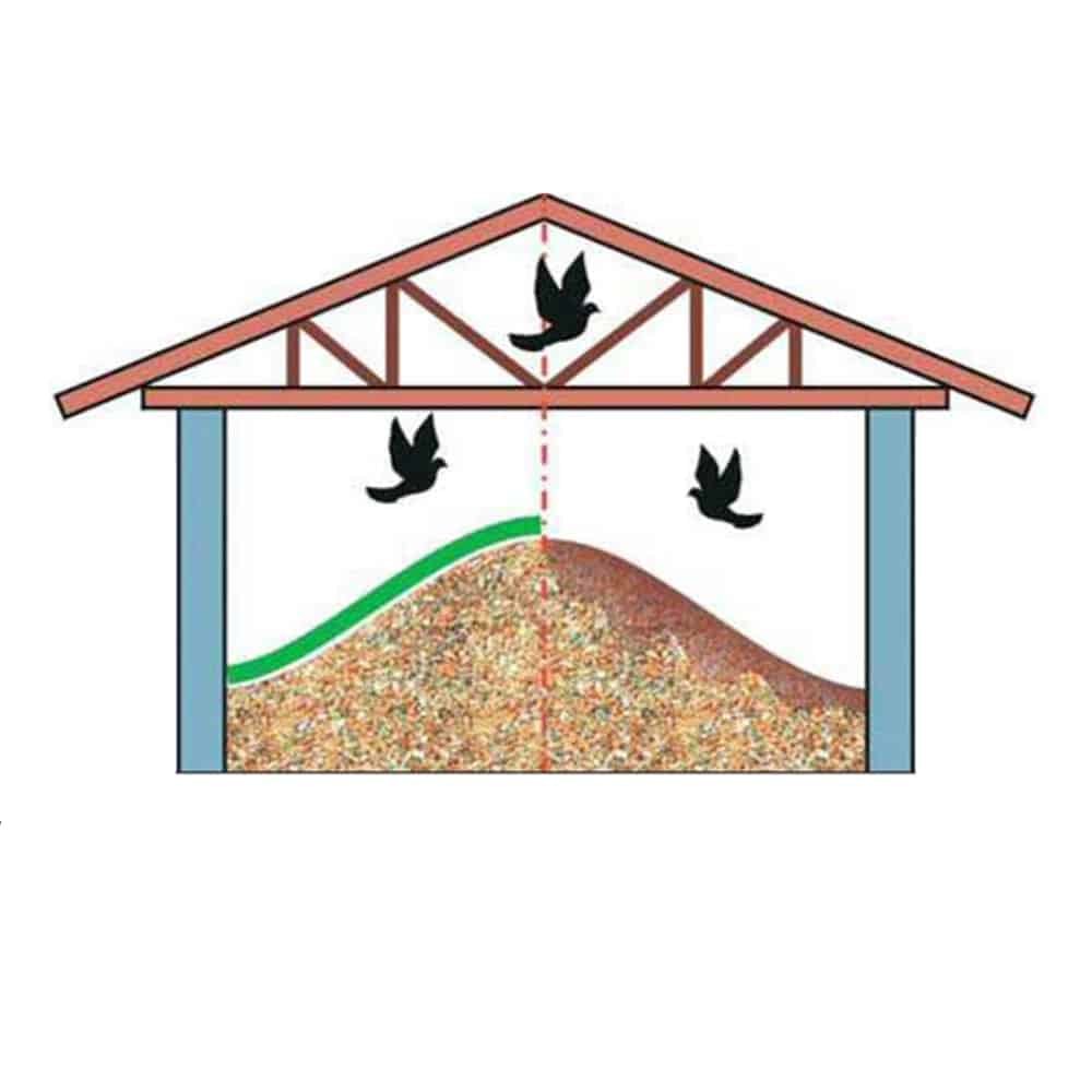 Strooiselvlies Beschermvlies 140g/m² 9, 8m x 12, 5m (122, 5m²)-4