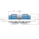 PP PE Buis Schroefverbinding Koppeling Moer 32 x 32-0