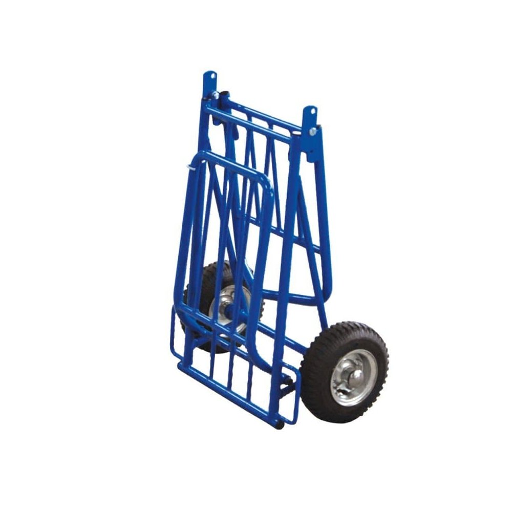 Pakketroller 100 kg 2-delig opvouwbaar Luchtbanden 490 x 635 x 1025 mm-0