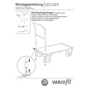 Duwwagen 1000 kg Typ M + EasySTOP-0