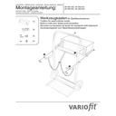 Gereedschapskist voor stalen fleskarren fk-1100 / 1101-2