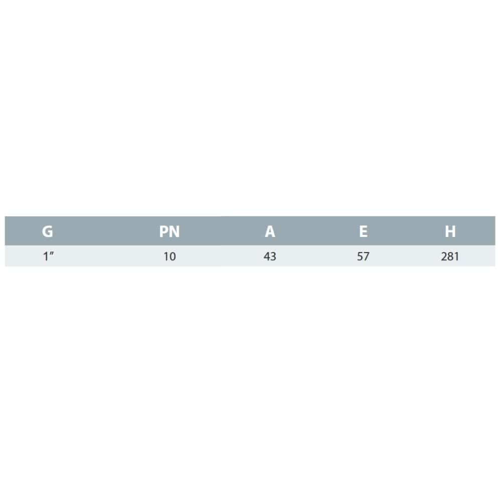 PVC Uitstroomverdeler 3 Uitgangen 1-1