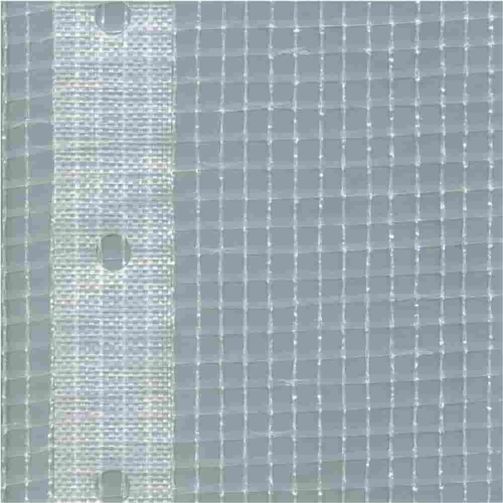 Netzezeil voor Steigers 2, 20 x 20 m 200 g/m² Wit/Translucent