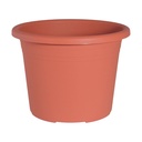 Bloempot CYLINDRO ca. Ø 30 cm / 9, 5 Liter - terracotta