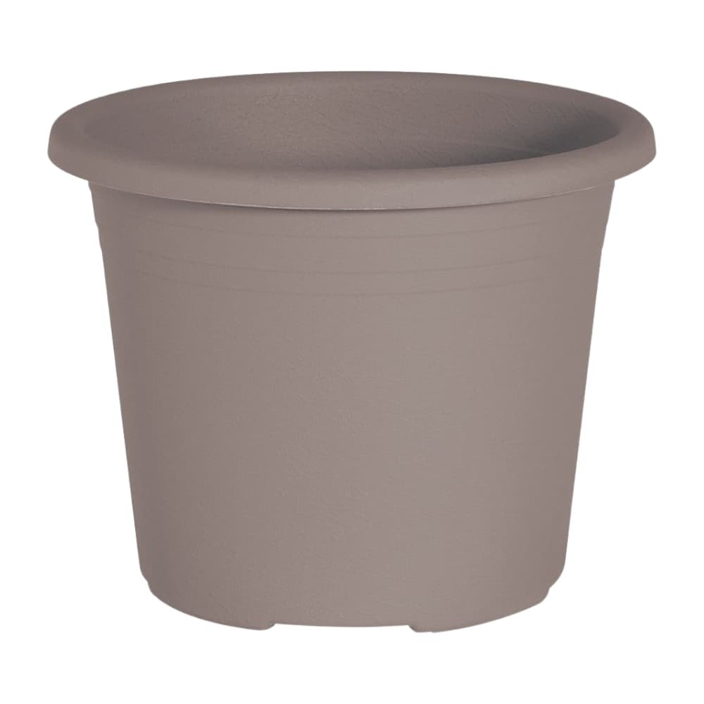 Bloempot CYLINDRO ca. Ø 35 cm / 14, 5 Liter - taupe