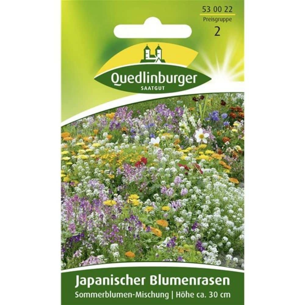 Japanse bloementapijt, zomerbloemen-mix