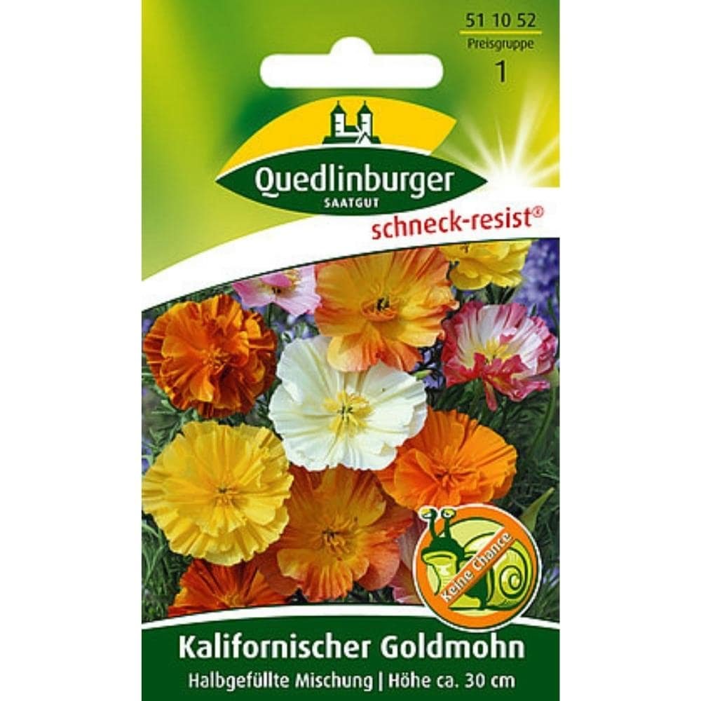 Californische goudpapaver, halfgevulde mix