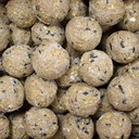 Premium Mezenbollen met Insecten 100 x ca.90 Gram zonder Net