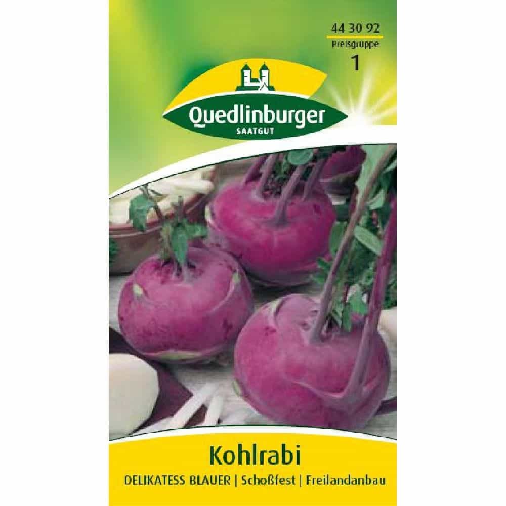 Koolrabi, Delicatessen blauw