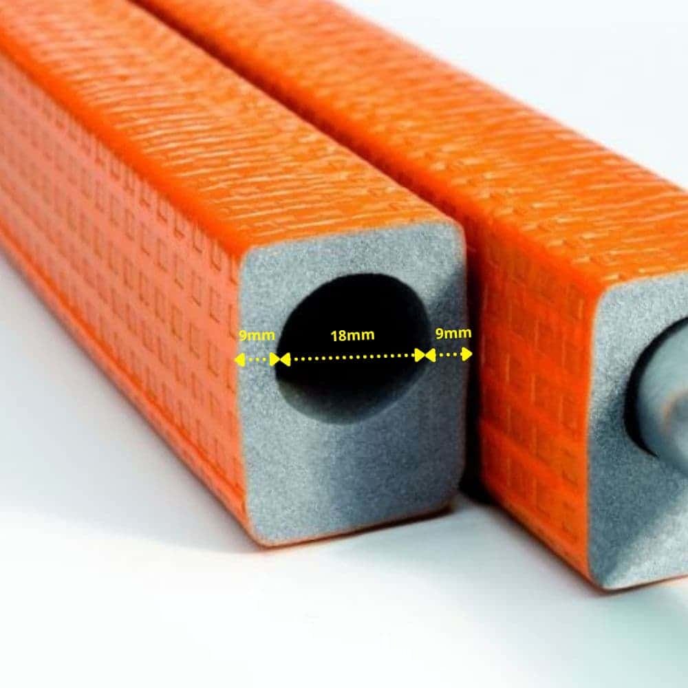 EXZENTROFLEX® Compact 2m Ø 18 mm 9 mm Isolatie