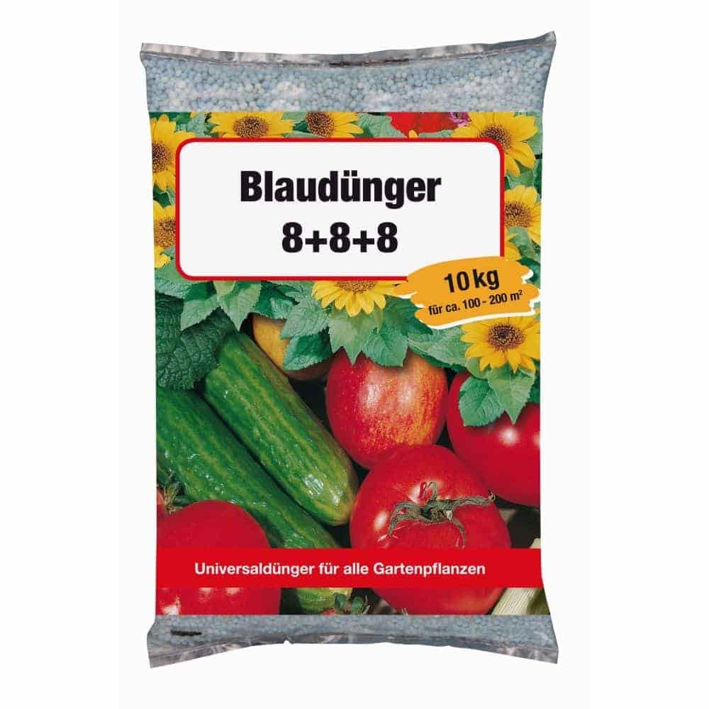 Blaudünger 8+8+8 NPK 10 kg Meststof voor ca. 100-200m²