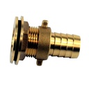 1" Tankdoorvoer met slangtule voor 25mm slang