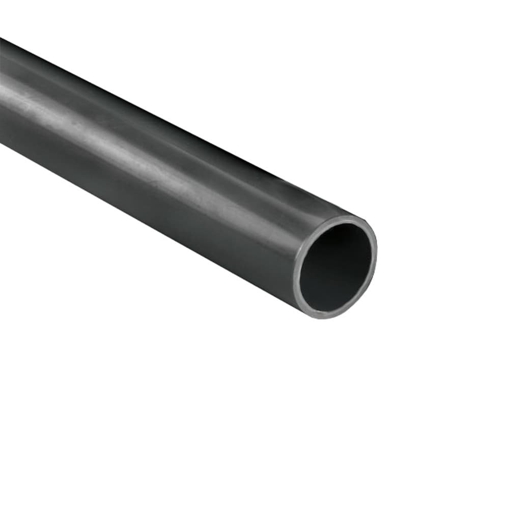 PVC - U 50mm x 3, 7mm Drukbuis 1m / 16bar