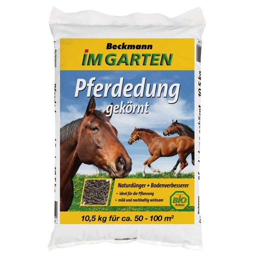 [BONI-10596] Paardenmest gekorreld 10,5kg voor ca 50-100m² BIO teelt geschikt