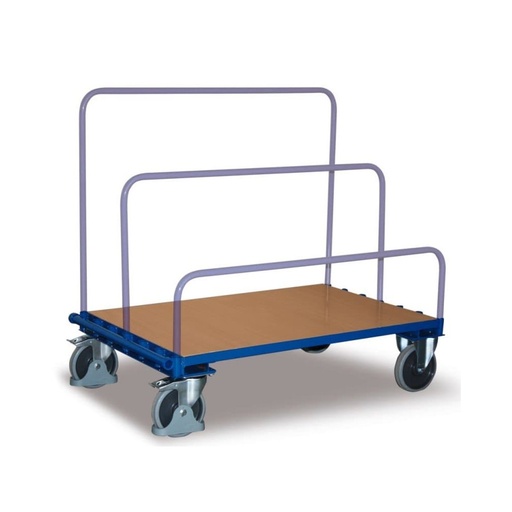 [BONI-sw-1285] XL-Plattenwagen zonder beugel 1200 kg draagvermogen