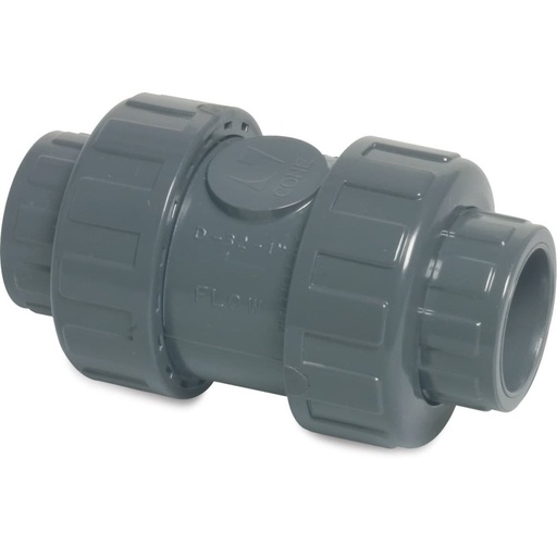 [BONI-42301K] PVC-U Terugslagklep 25 mm Lijmmof