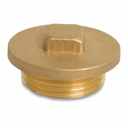 [BONI-34006K] Draadfitting Messing Plug 1" BU